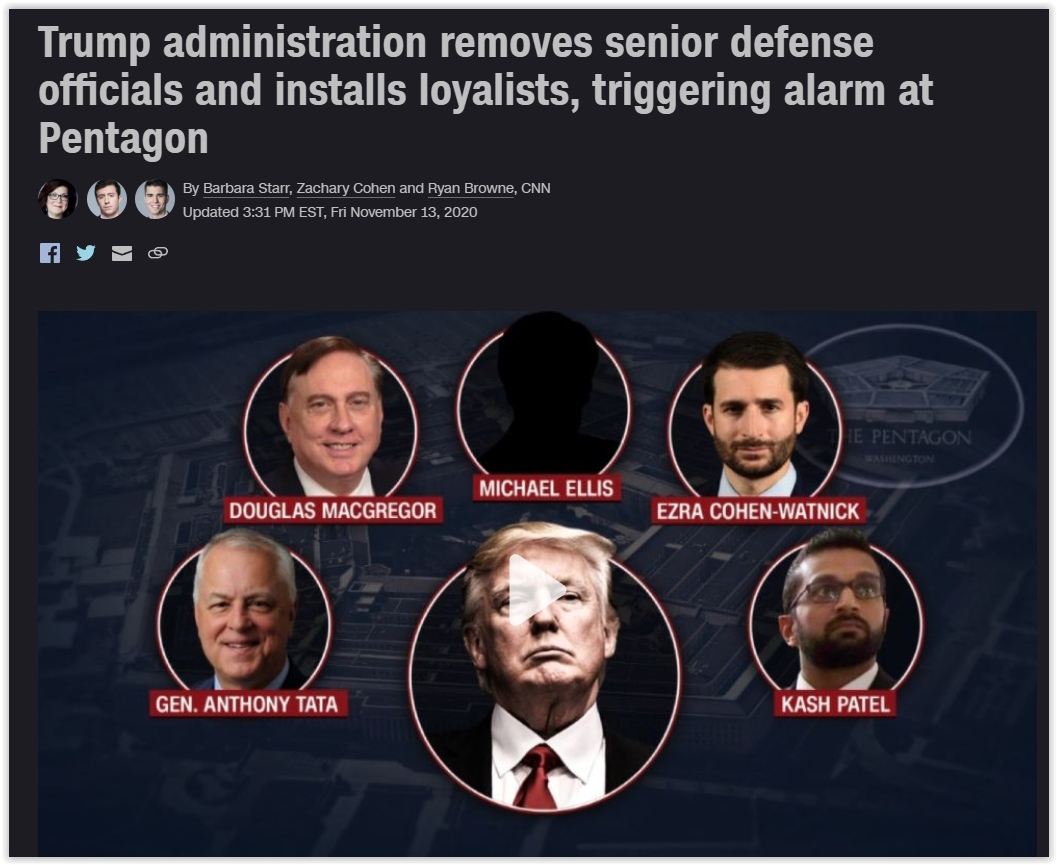 Steven Sund is a fucking liar.

Here's his written testimony before he had a book to sell.

He blamed the DoD, who took hours to deploy the DCNG QRF after Pelosi and McConnell signed off on deployment.

Good thing Trump purged the DoD and intelligence agencies after he lost and