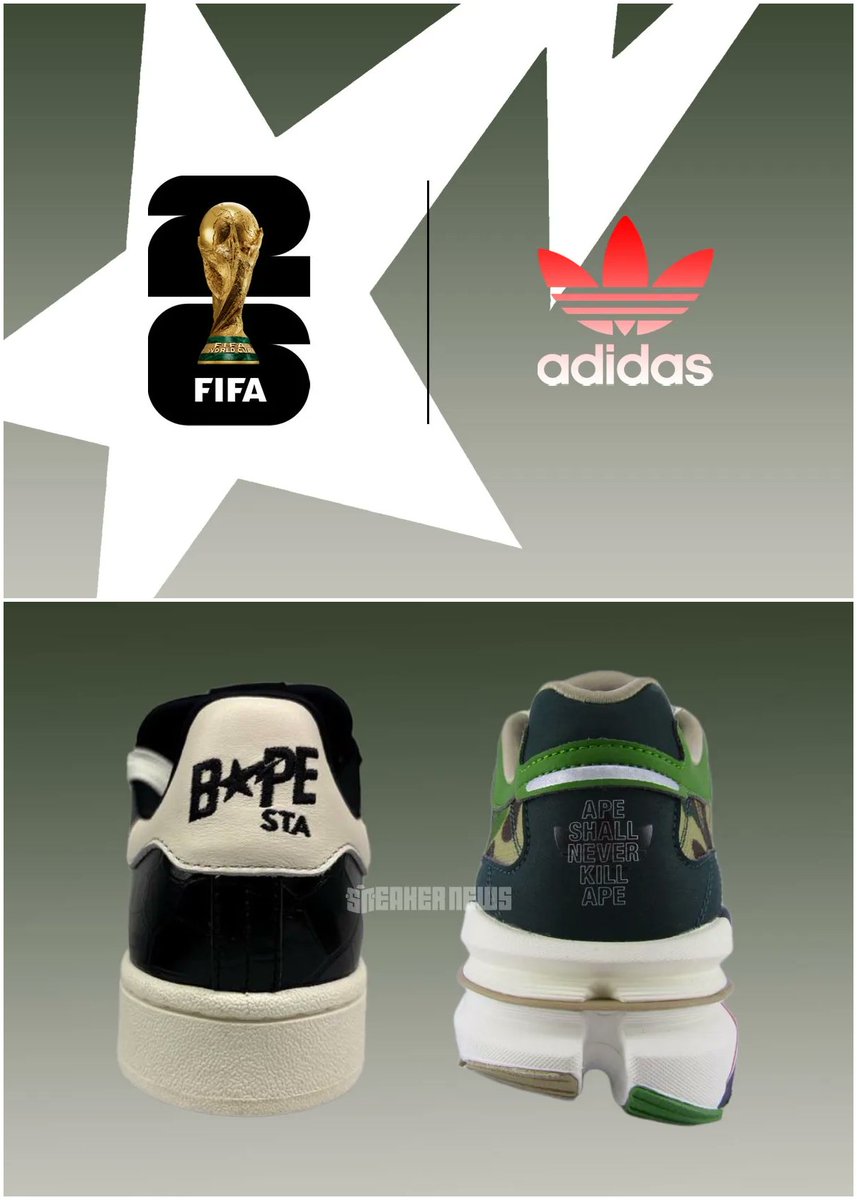 2026年 2/1 発売】 A BATHING APE × adidas Originals 