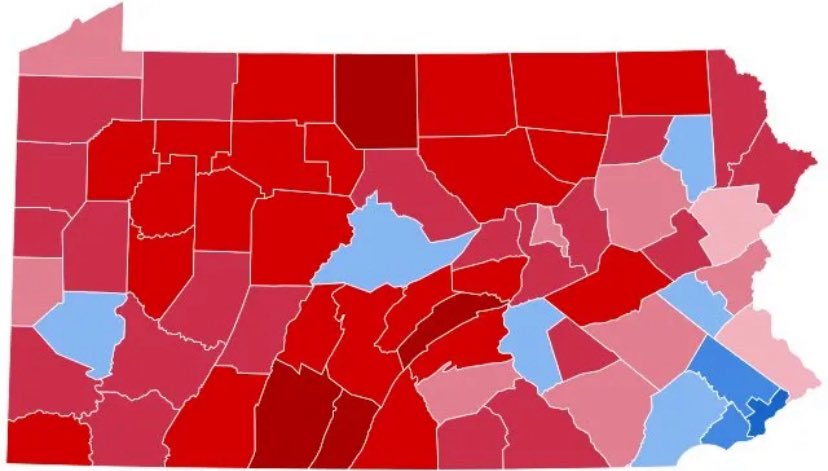 ANSAR MEHMOOD (@ansar_as789) on Twitter photo BREAKING 🚨 GOP just 52,939 voters from flipping Pennsylvania RED — smallest Dem lead in modern history. Thanks <a href="/ScottPresler/">ThePersistence</a>! 🗳️🔥 BREAKING 🚨 GOP just 52,939 voters from flipping Pennsylvania RED — smallest Dem lead in modern history. Thanks <a href="/ScottPresler/">ThePersistence</a>! 🗳️🔥
