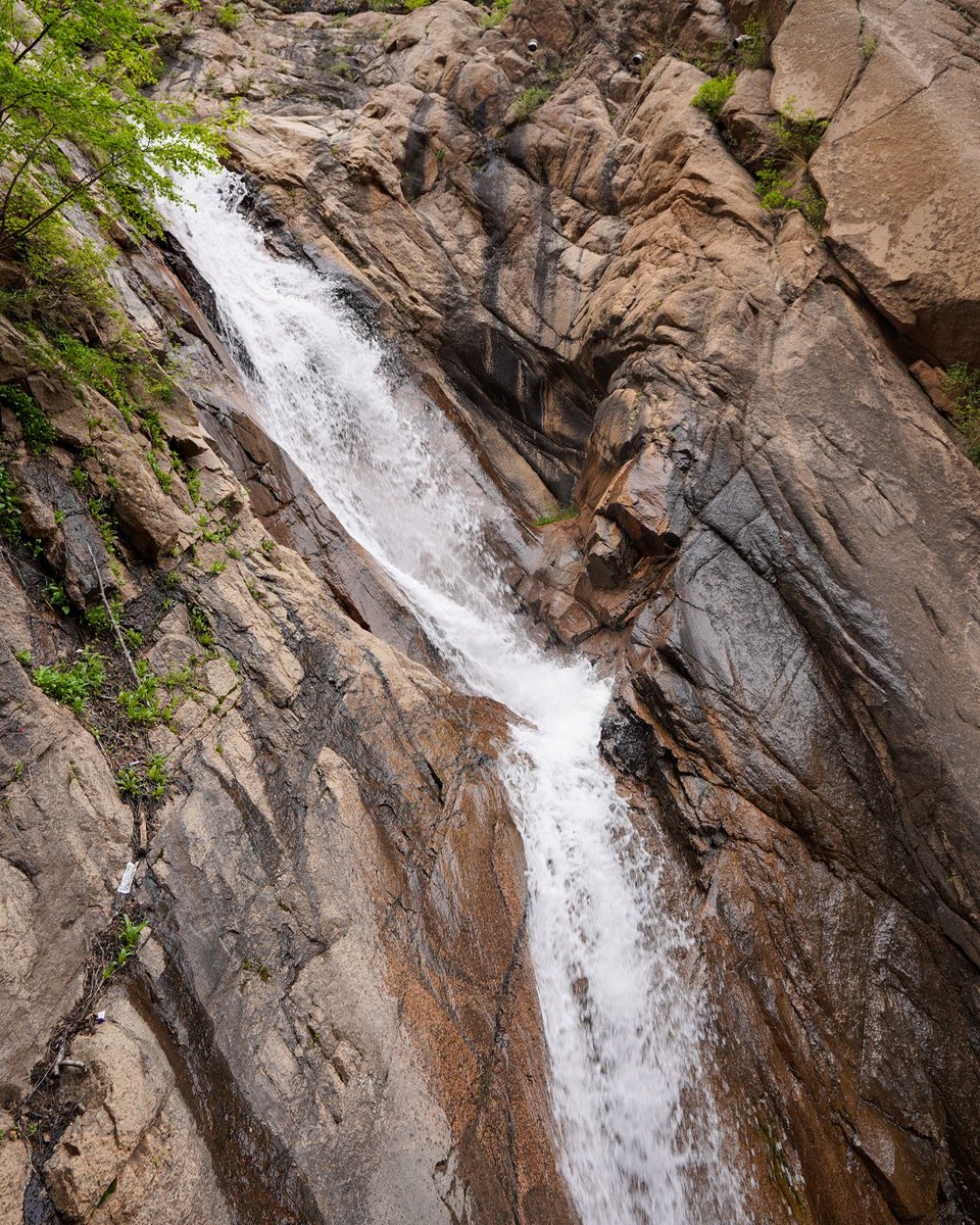 seven_falls's tweet photo. Taking in the falls up close. 👀 See how each cascade changes as you climb the stairs to the top!​

#Waterfall #ColoradoSprings #SevenFalls https://t.co/TgPTXv57zL