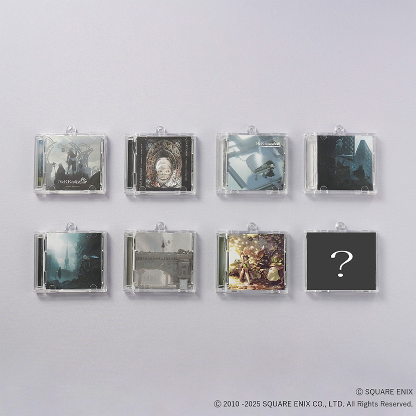 「#ニーア」シリーズの音楽アルバムがミュージックコレクションキーチェーンとなって登場！本体にはNFC タグが内蔵されており、スマートフォンやNFC 対応デバイスと簡単にリンクできます。リンク先には複数の音楽配信サイトが表示されます。Vol.1とVol.2をご用意。#NieR
sqex.to/CgZjl