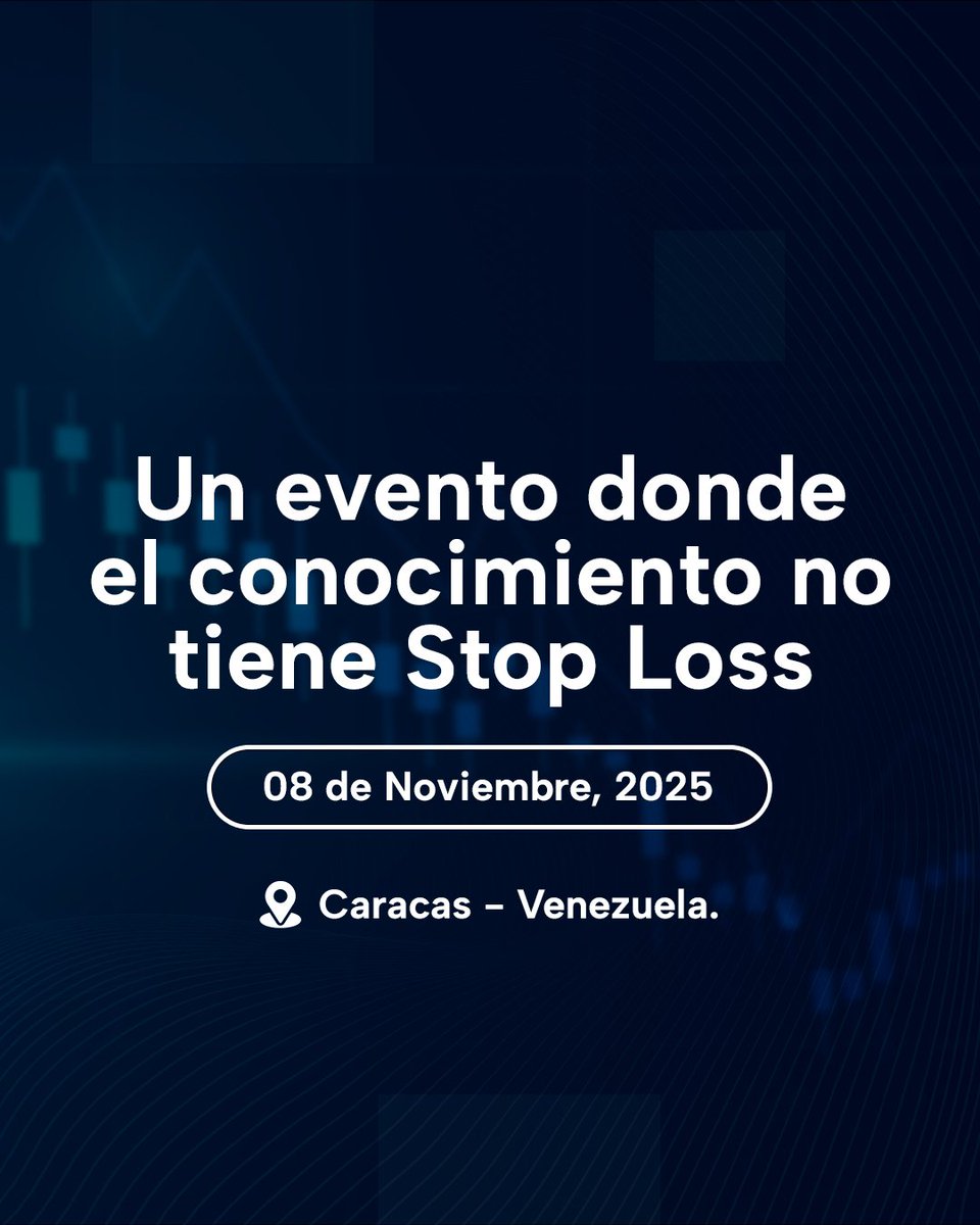 ¡Bienvenidos al Trading Day Conference! 

El nuevo punto de encuentro para traders e inversores en Venezuela 🚀

Acompáñanos a conocer los detalles sobre un evento donde el conocimiento no tiene stop loss 🧵