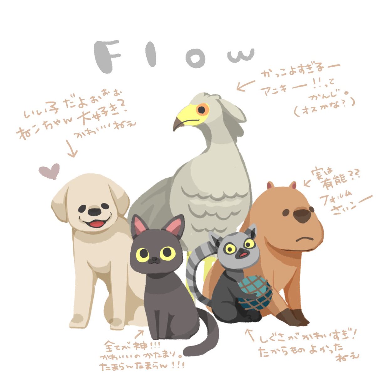 menti0424's tweet photo. 映画、Flowが愛おし過ぎて終始何かしら呟いてた。レトリバー愛くるし過ぎてやはり大型犬は最高ですよね！！！！！ https://t.co/zJXjkVcRgS