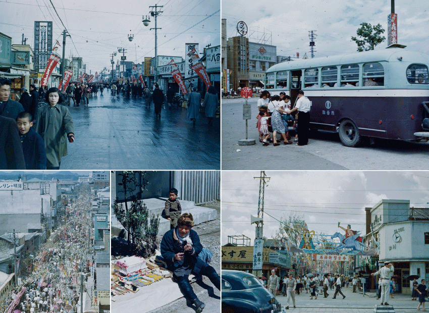 古い集合写真 藤崎店運動会 明治頃と推測 仙台 藤崎百貨店 デパート