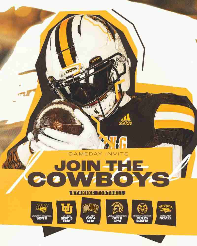 Logan Koob (@logankoob62) on Twitter photo Thank you for the gameday invite <a href="/CoachTripodi/">Coach Tripodi</a>!
<a href="/wyo_football/">Wyoming Cowboy Football</a> <a href="/KohlsKicking/">Kohl's Kicking Camps</a> <a href="/JamoBrown_/">Jamison Brown</a> Thank you for the gameday invite <a href="/CoachTripodi/">Coach Tripodi</a>!
<a href="/wyo_football/">Wyoming Cowboy Football</a> <a href="/KohlsKicking/">Kohl's Kicking Camps</a> <a href="/JamoBrown_/">Jamison Brown</a>