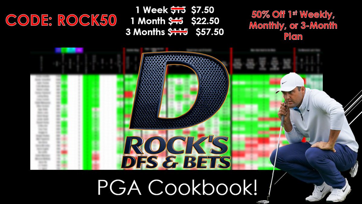 D-Rock (@drockdfs) on Twitter photo Starting the night off with a cash!
#RingTheBell +104 ✅
⛳️ Cookbook for the <a href="/BMWchamps/">BMW Championship</a> is posted!
🏈 right around the corner! No better time than now to signup!
💰 50% off with code ROCK50
VIP 🔗 whop.com/drock-s-dfs/
#gambling𝕏 #PGA #SportsBettingX Starting the night off with a cash!
#RingTheBell +104 ✅
⛳️ Cookbook for the <a href="/BMWchamps/">BMW Championship</a> is posted!
🏈 right around the corner! No better time than now to signup!
💰 50% off with code ROCK50
VIP 🔗 whop.com/drock-s-dfs/
#gambling𝕏 #PGA #SportsBettingX
