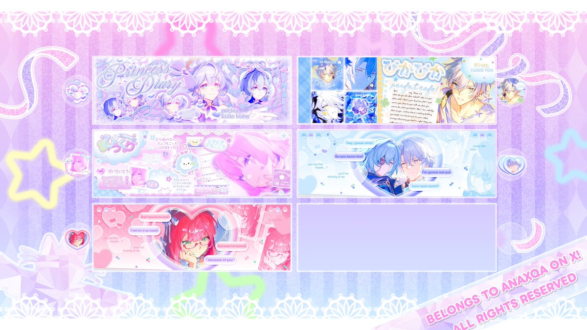 ㅤㅤ꒰  help  𖹭  / ⟳ the words, please!  ꒱

ㅤthe  kitty  sh𖹭p  is  :  OPEN  for  daily  -  TBA  ☆
ㅤplace  your  order  n  let  the  magical  serve
ㅤyou  the  gorgeous  layout  within  1-3  days!
ㅤknock  my  DM  and  the  form  will  served!
ㅤㅤ ㅤㅤ           #zonauang