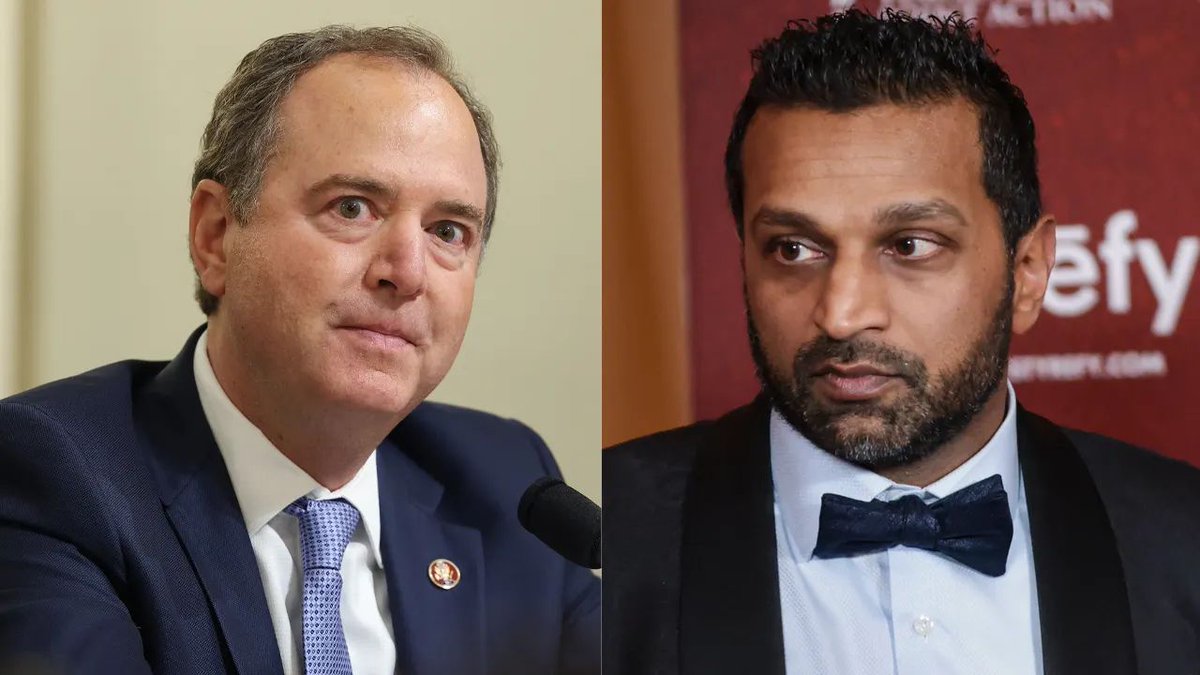 🚨🇺🇸 KASH PATEL: SCHIFF APPROVED LEAK OF CLASSIFIED INFO TO DAMAGE TRUMP

FBI Director Patel says newly declassified records show Adam Schiff signed off on leaking classified information tied to the Russia investigation in an effort to harm Trump:

“We found it. 

We declassified