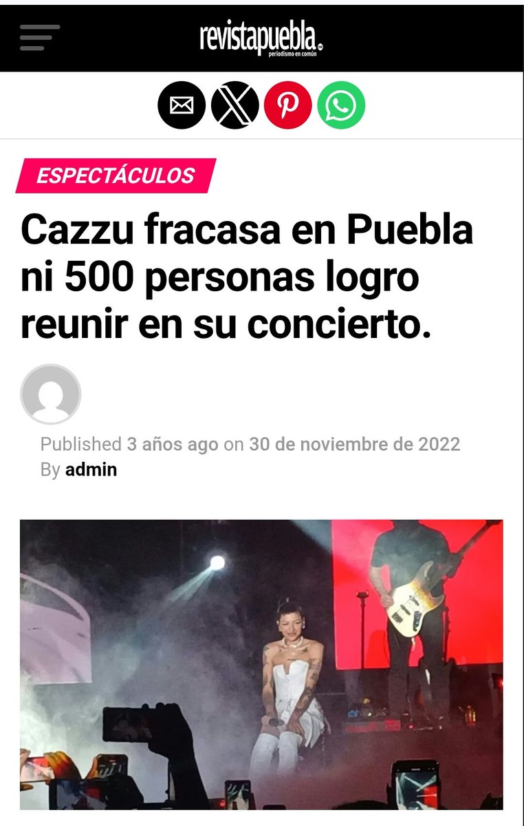 AliCurielM's tweet photo. @haileyb57825671 @Indie5051 Así eran sus conciertos en México antes del escándalo con Nodal 🥴😂😂😂 https://t.co/VachyCVvoU