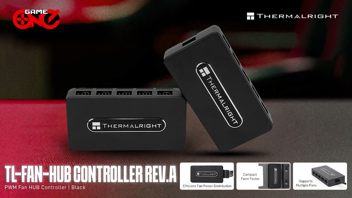 gameoneph's tweet photo. Maximize your PC cooling with the Thermalright Fan HUB Controller REV. A 10-Port 4 Pin PC Fan Controller! 

🛒Shop Now: https://t.co/oMTXXUQSCY

#thermalright #fanhub #pccooling #gamingsetup #computercooling #gamergear #pchardware #gameoneph https://t.co/aZTA3WZlJ8
