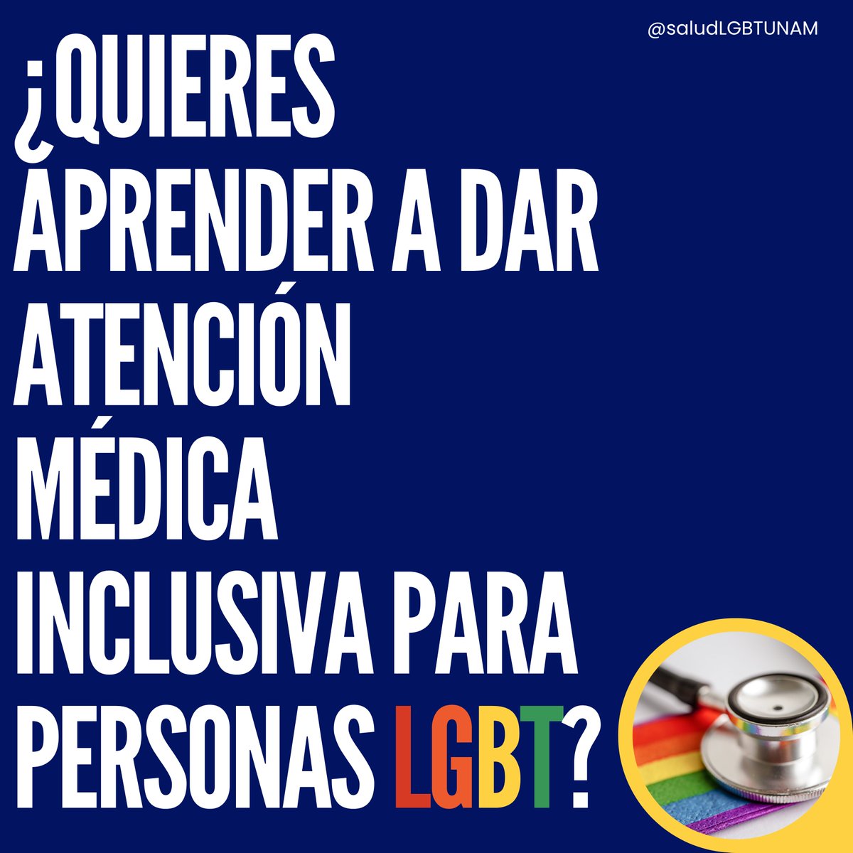 Investigación en Salud y Bienestar LGBT, UNAM tweet media