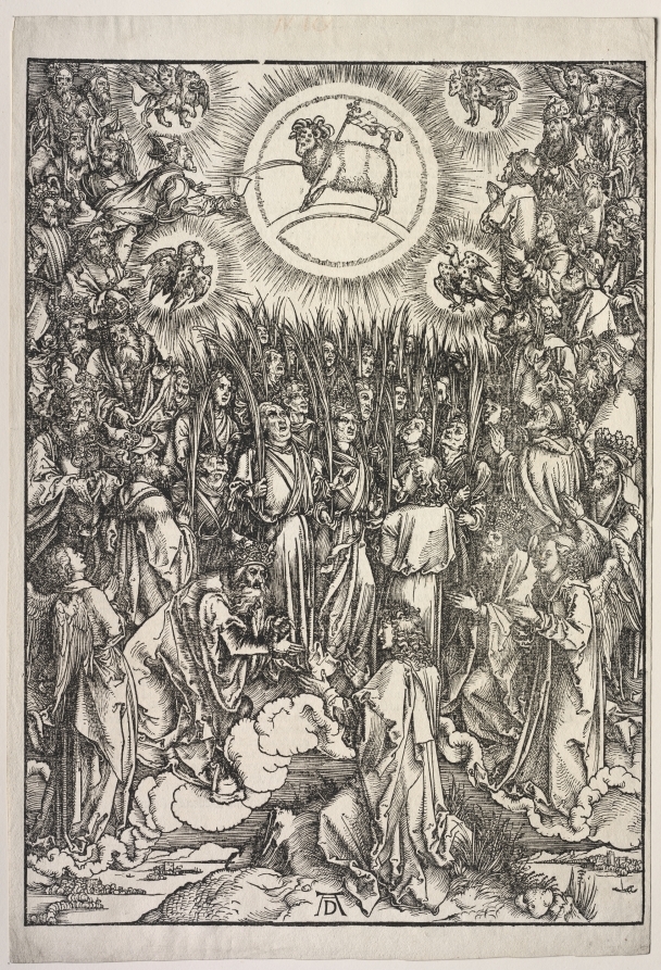 Revelation of St. John: The Adoration of the Lamb #artbots #dürer