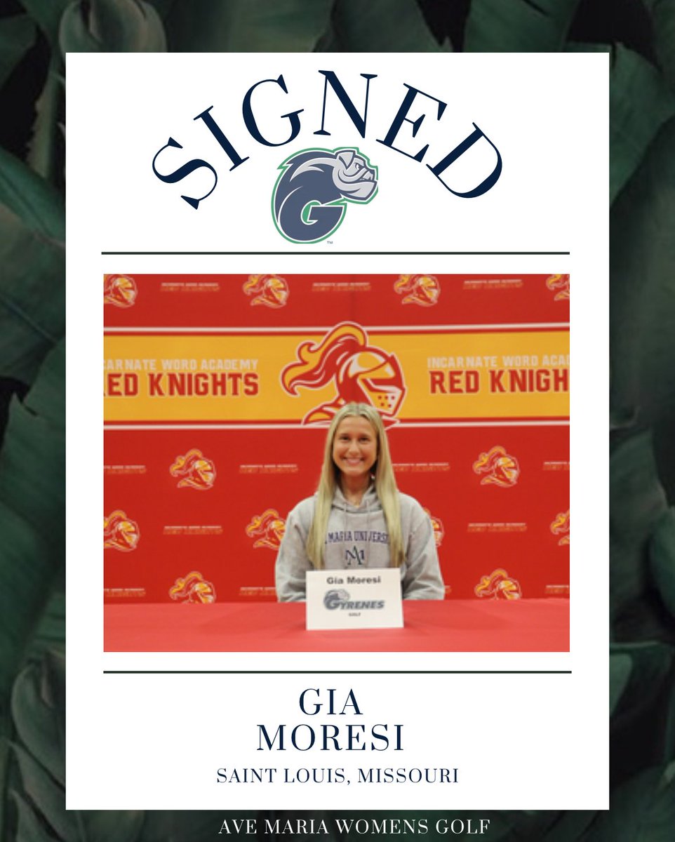 AveMariaWGolf's tweet photo. 4 incoming golfers to the AMU women’s team. Welcome Gia, Addison, Lauren and Gianna! Wishing all of the AMU community safe travels back to campus next week. https://t.co/ZGBg3wwo4O