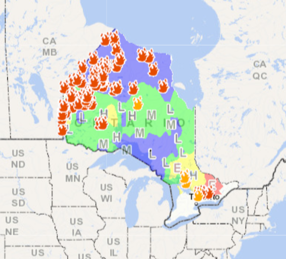 #ONpoli 

Ontario's Minister of Emergency Preparedness and Response has not commented on the wildfires at all???