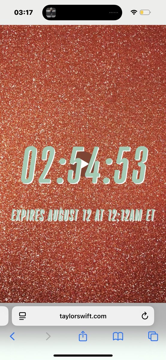 TSwiftUpdatesIT's tweet photo. 🚨 C’È UN COUNTDOWN ARANCIONE NEL SITO UFFICIALE DI TAYLOR SWIFT https://t.co/8RD2JpRKfk