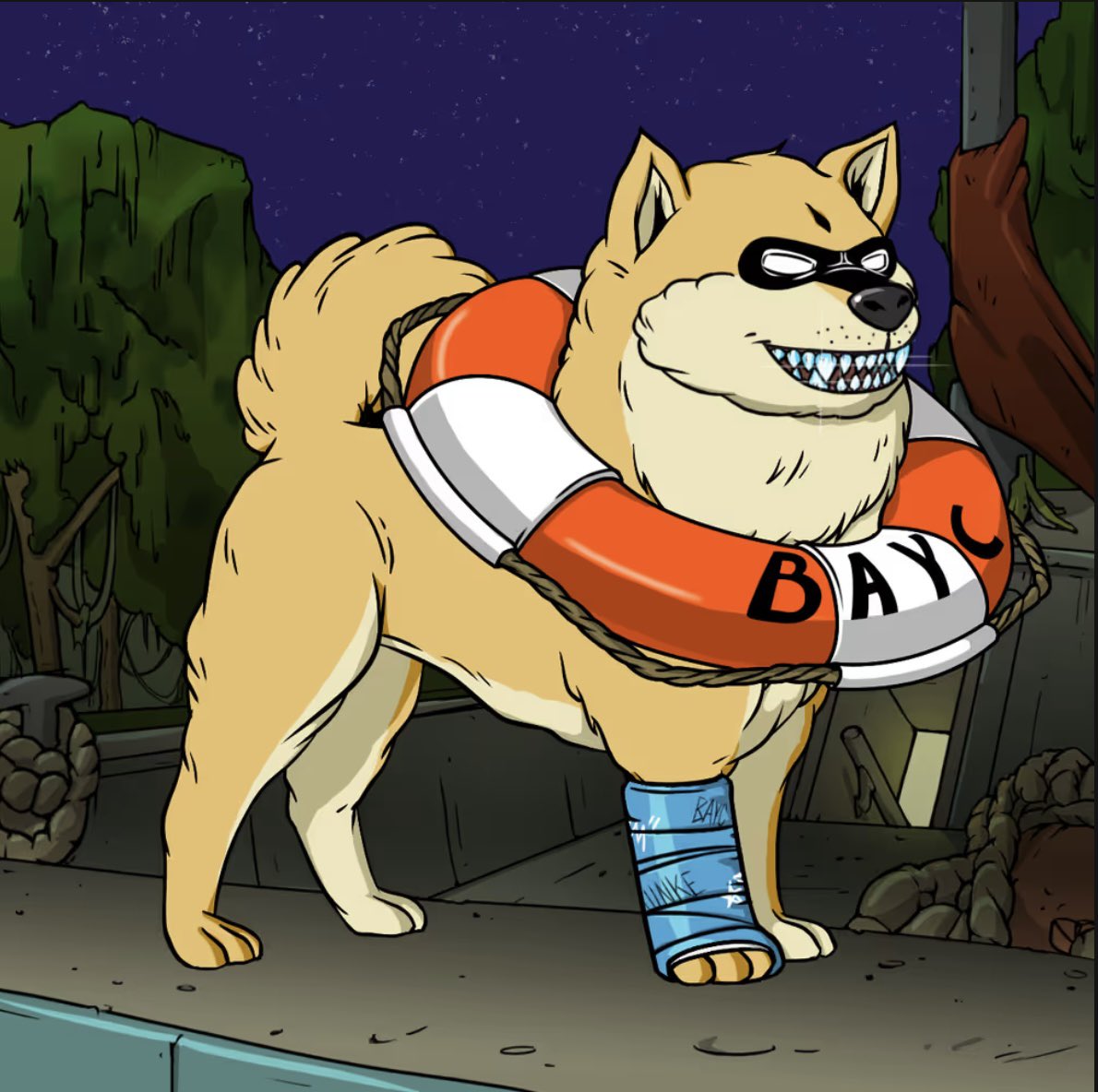 So I was really trying to pull some strings and get a mutant in the bear. It didn’t workout but now I have something to work towards. I still had to enter <a href="/BoredApeYC/">Bored Ape Yacht Club 🍌</a> ecosystem so I pulled the trigger on this sweet BAKC!! I am pumped, does this count? Am I in the club? Hopefully