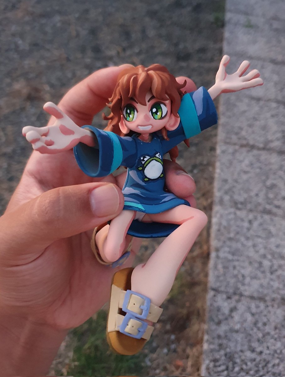 Gekku_Art's tweet photo. Here is the color prototype 

#3dart #zbrush #miniaturepainting  #painted #3dsculpture https://t.co/HOvaUBwTHn
