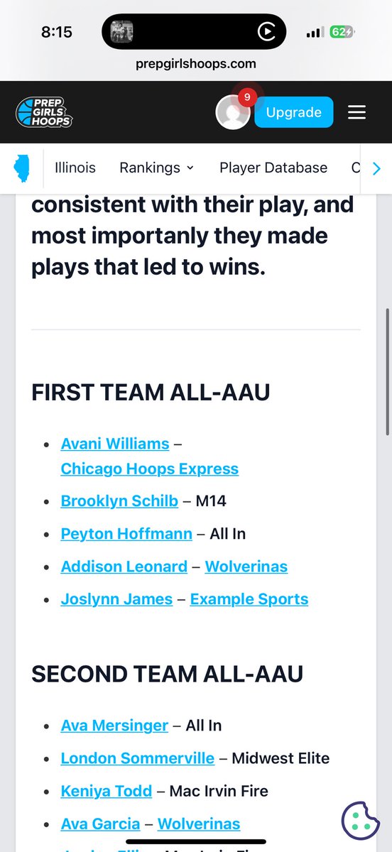Addison Leonard (@addisonleonard_) on Twitter photo I’m so grateful to have been selected for the All AAU first team! Thank you <a href="/PGHByron/">Byron Xerxes Livsey</a>! <a href="/pgh_lisa/">PrepGirlsHoopsLisa</a> <a href="/lzgirlsbball/">Lake Zurich HS Girls Basketball</a> I’m so grateful to have been selected for the All AAU first team! Thank you <a href="/PGHByron/">Byron Xerxes Livsey</a>! <a href="/pgh_lisa/">PrepGirlsHoopsLisa</a> <a href="/lzgirlsbball/">Lake Zurich HS Girls Basketball</a>