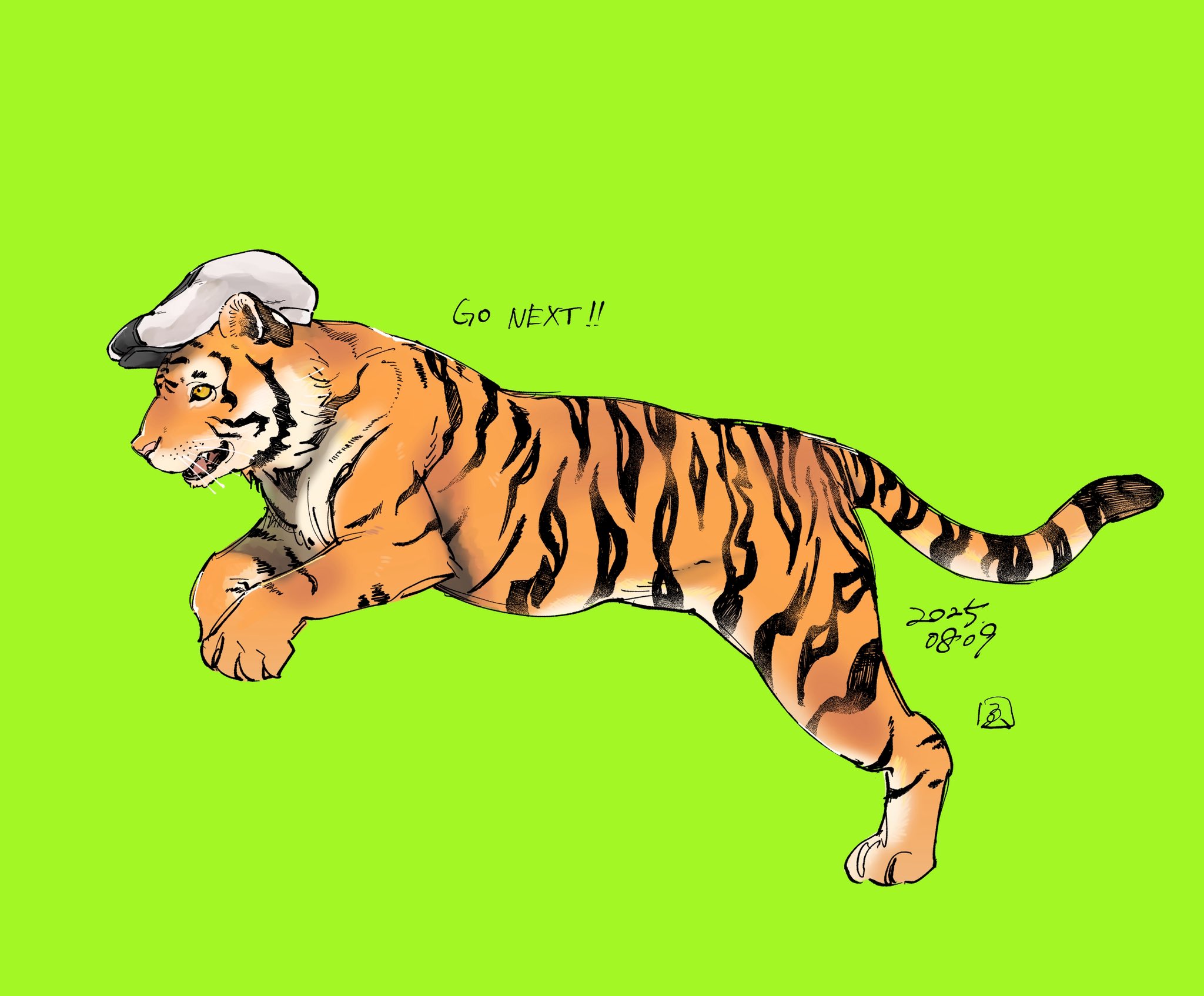 トラの絵 虎の絵 「虎」 複製画 干支の絵 インチサイズ | 幸せの水彩画