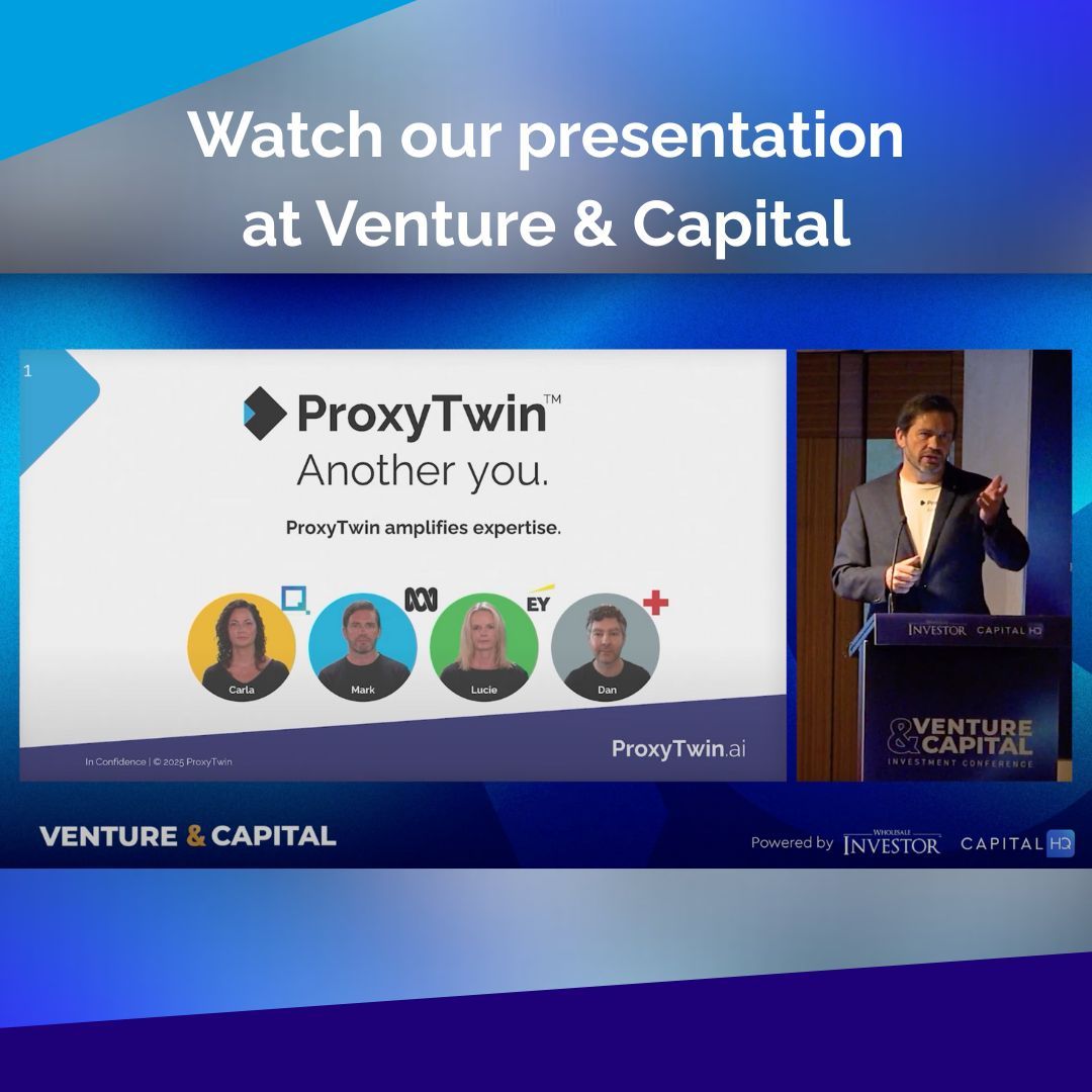 In case you missed it, watch presentation by CEO, Mark Dando at Venture and Capital: buff.ly/kDF0SMz 

Now is a great opportunity to register your interest (non-binding) and we'll invite you to a live webinar and in-person meet the team event: buff.ly/Oq2Ufqg