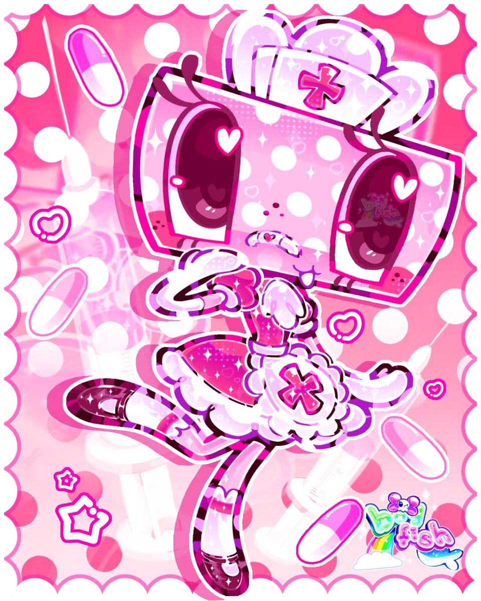 Do u like my tisha skin No. Lovely nurse 💕 #dandysworldfanart #dandysworldtisha #dandysworld