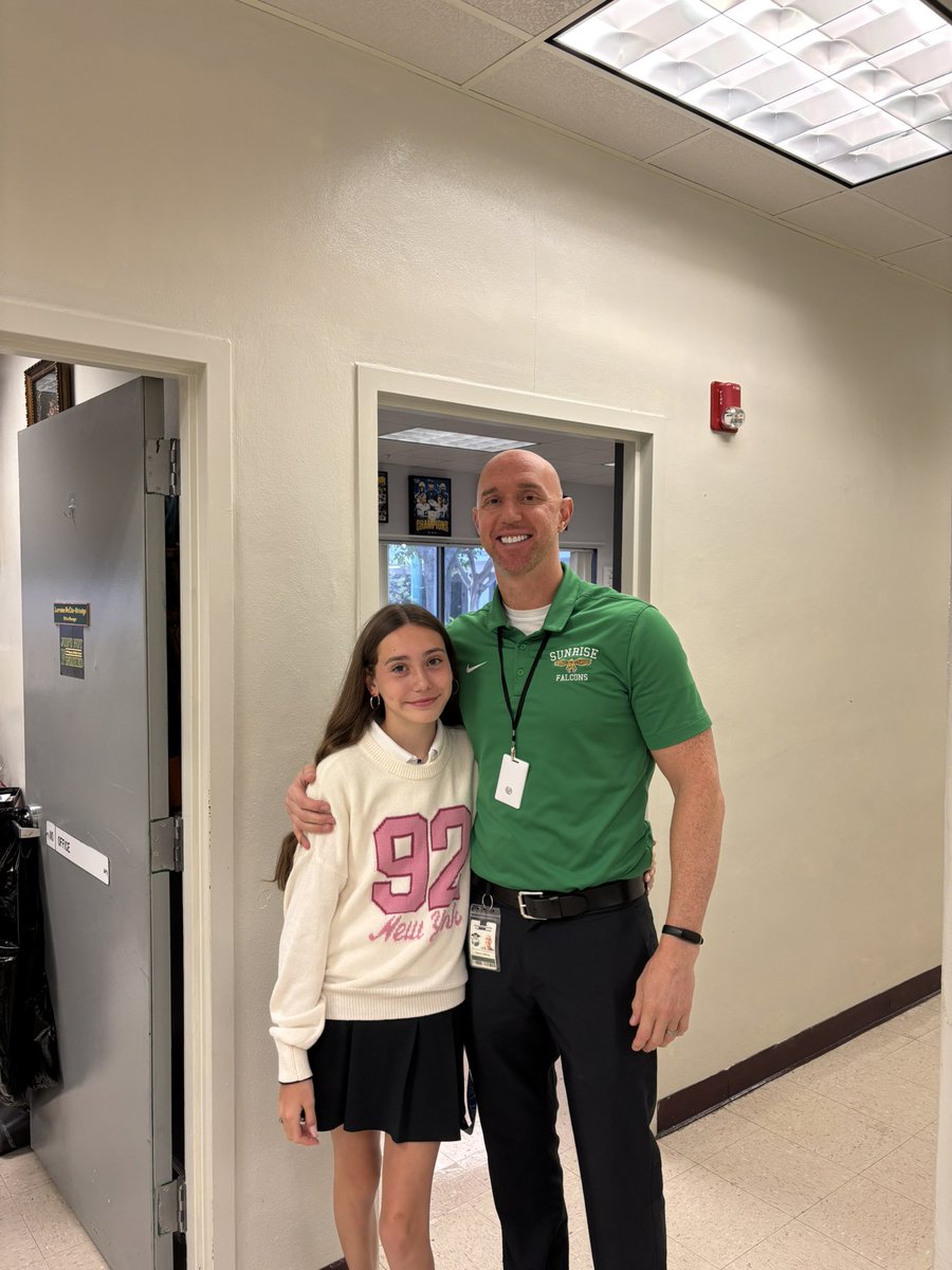 Ryan Atwood (@atwoodprincipal) on Twitter photo Annual First day picture in the Atwood house:
Year 19 in education for me (12th in administration and 5th at principal).
Sara is an 8th grader, itβs her last year with me <a href="/SunriseFalcons/">Sunrise Middle School</a> . Madison is a 5th grader this year. Annual First day picture in the Atwood house:
Year 19 in education for me (12th in administration and 5th at principal).
Sara is an 8th grader, itβs her last year with me <a href="/SunriseFalcons/">Sunrise Middle School</a> . Madison is a 5th grader this year.