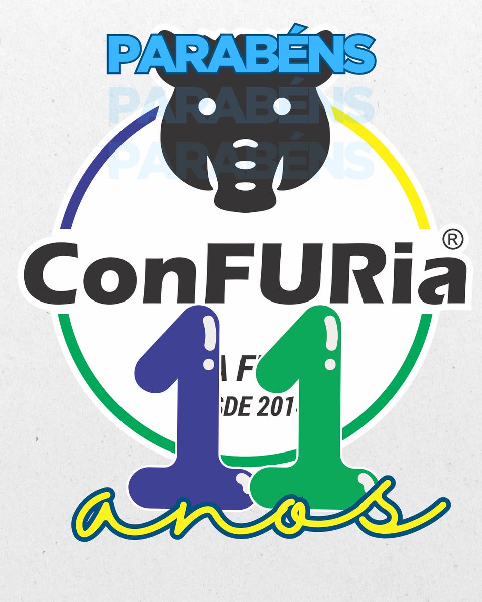 ConfuriaBR's tweet photo. Hoje é um dia muito especial para nós! Há 11 anos atrás iniciamos nossa jornada de apresentar o Furry fandom para todos os tipos de pessoas e seguimos firmes em nossa missão, parabéns ConFURia!

#furry #salafurry #confuriabr https://t.co/2RJLtu3ESM