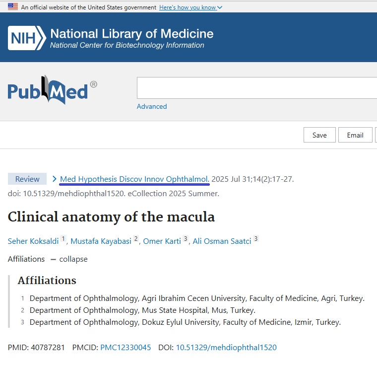IVORC_academic's tweet photo. Clinical anatomy of the macula
doi: 10.51329/mehdiophthal1520. 
Med Hypothesis Discov Innov Ophthalmol
https://t.co/p2Uj9QHECD https://t.co/FWP4Bqyqrz