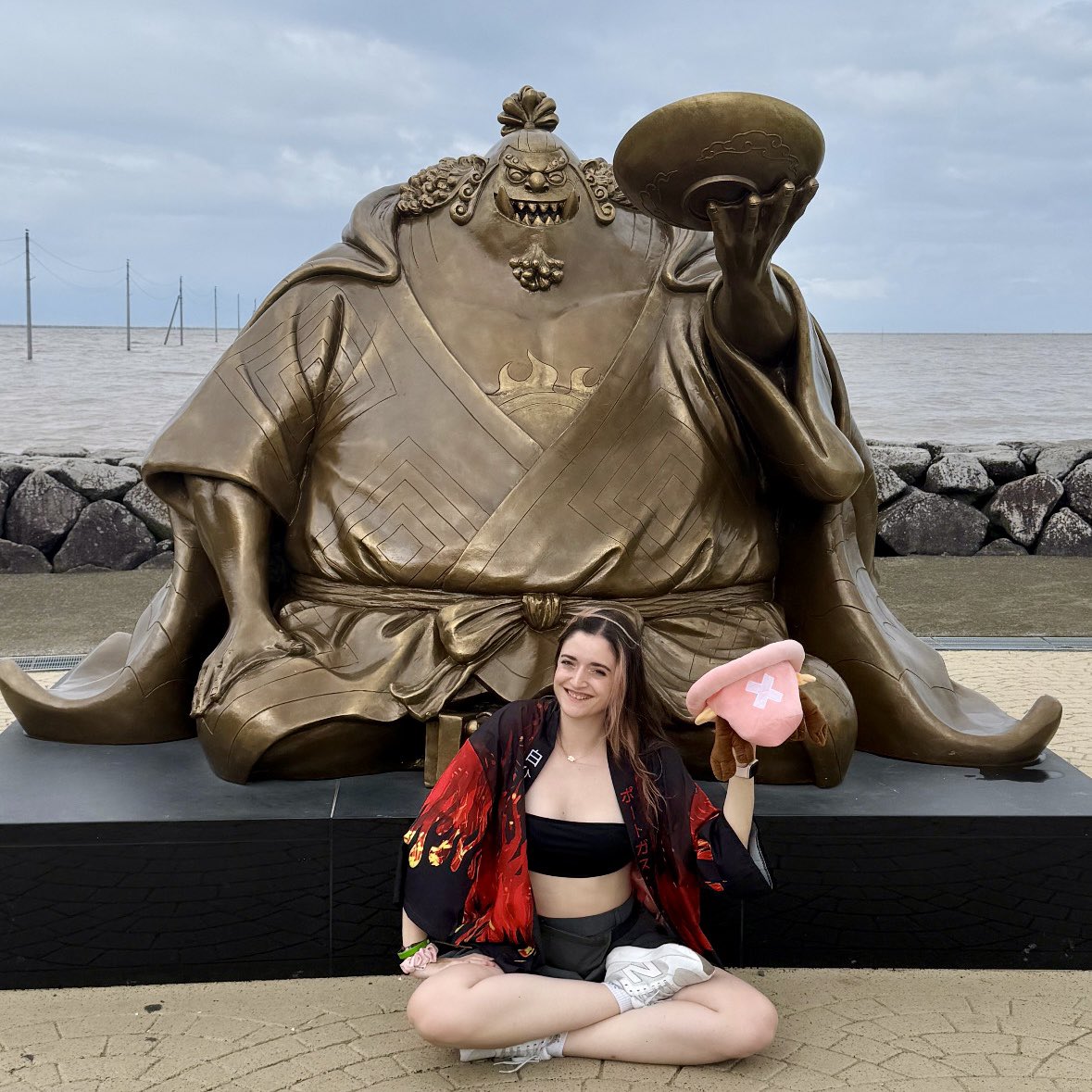 ProtocoloRalux's tweet image. Parada 1/10 de los mugiwaras en japón 💕

#jinbe