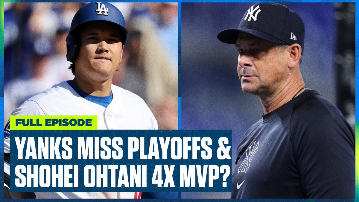 BenVerlander's tweet photo. 🚨NEW EPISODE🚨

Forget the AL East. Are the 2025 Yankees even a playoff team?

Who is the biggest “WHAT IF” in MLB HISTORY?! 

Shohei Ohtani should be the favorite to win the 2025 NL MVP. There is no debate

Jen Pawol debuts as 1st female ump

Watch here: https://t.co/Q5W28lsJbC https://t.co/GmlkBzIjng