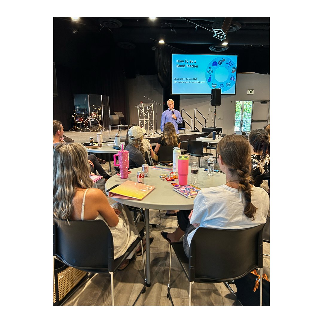 🎉 Our faculty and staff returned to campus today and are ready for the new school year! 🙌 We were encouraged and inspired by Dr. Chris Perrin as we prepare to welcome our students back next week. 📚

#TrinityClassicalAcademy #BackToSchool #DifferentByDesign
