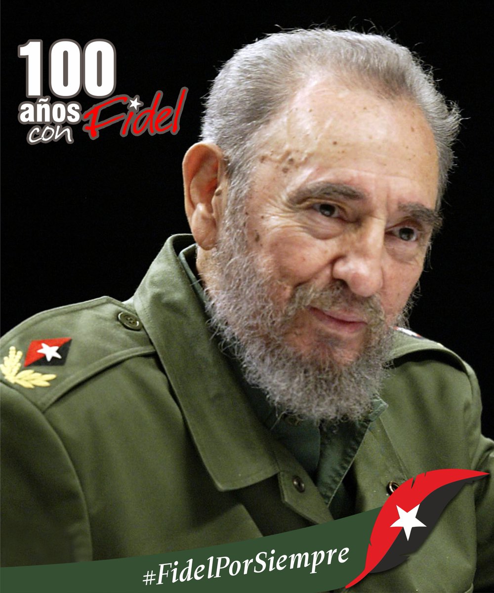 RPublicentro's tweet photo. #FidelPorSiempre #100AñosConFidel https://t.co/MFnsMUwhlp