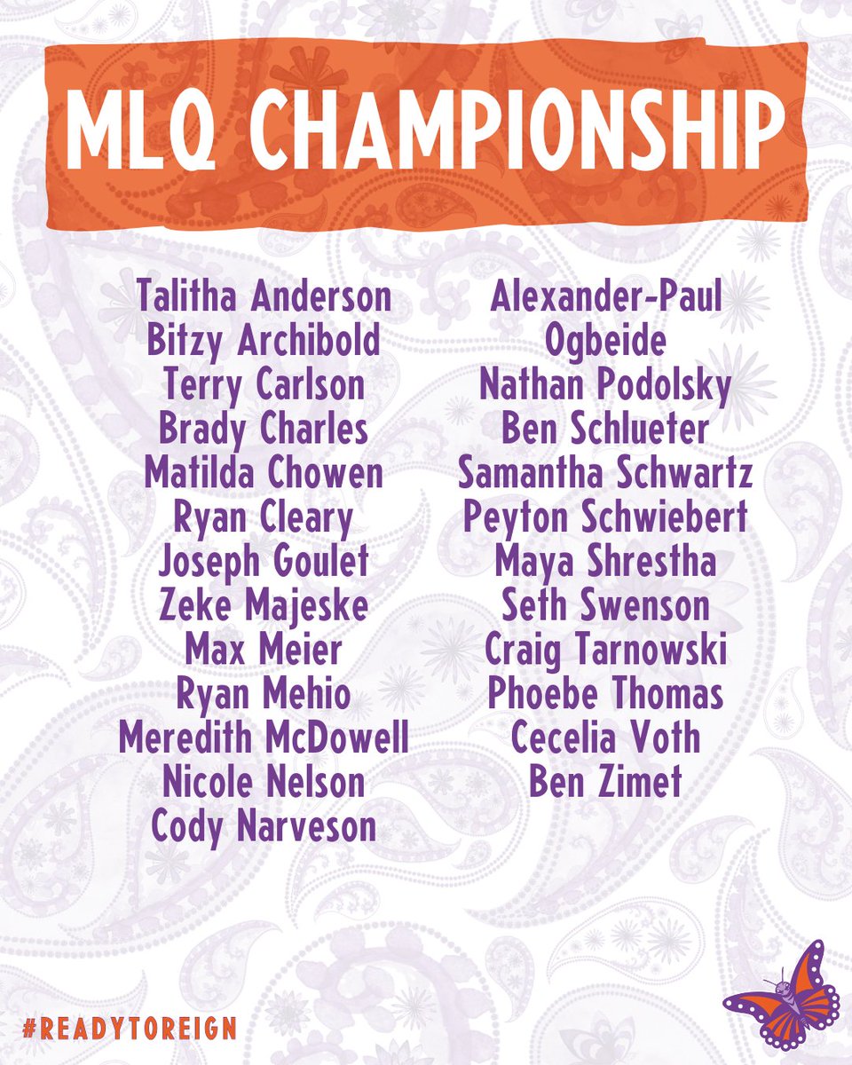 The swarm is rallying for #MLQChampionship. 🦋