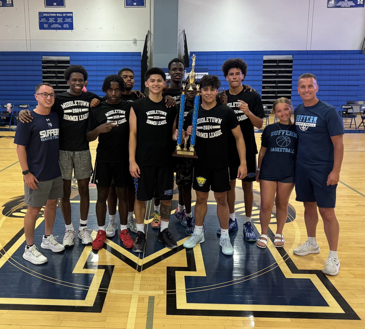 2025 Middletown Summer League Champions! So proud of this group! Outstanding job tonight!