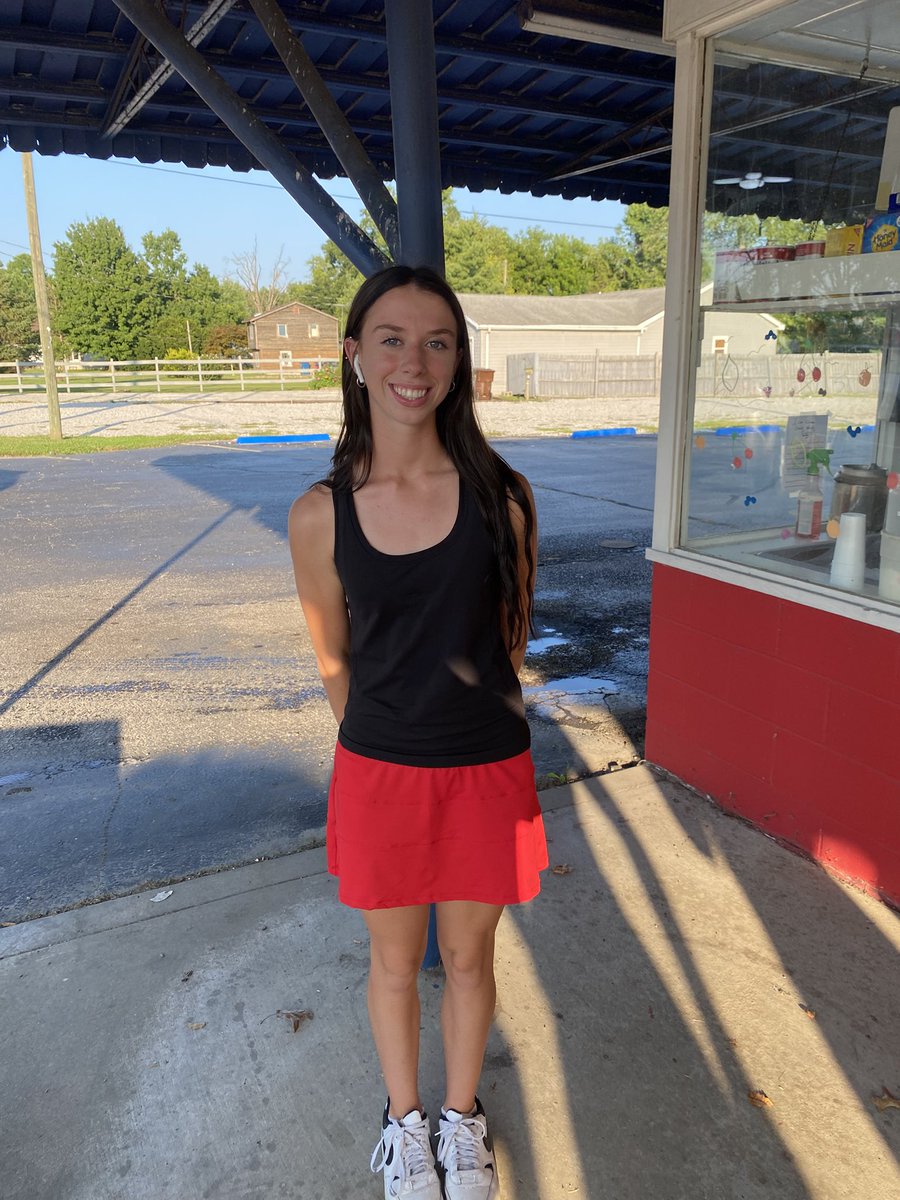 Congratulations Kylie on your low medalist score of 36 tonight.    And to our team for the win!   #icecreamforeveryone