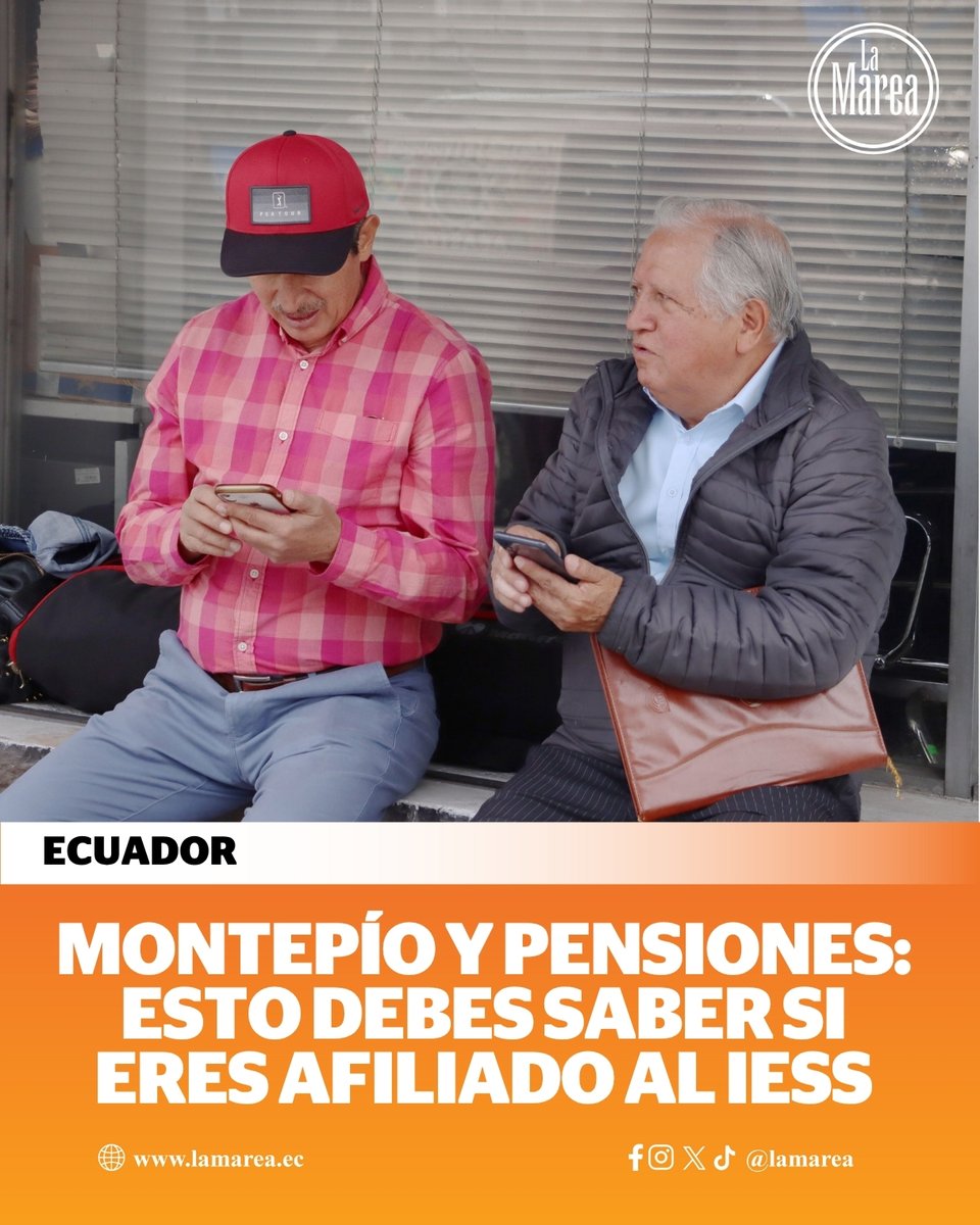 #Ecuador | Montepío y pensiones: lo que los afiliados al IESS deben saber ► ow.ly/kZTm50WEhh0