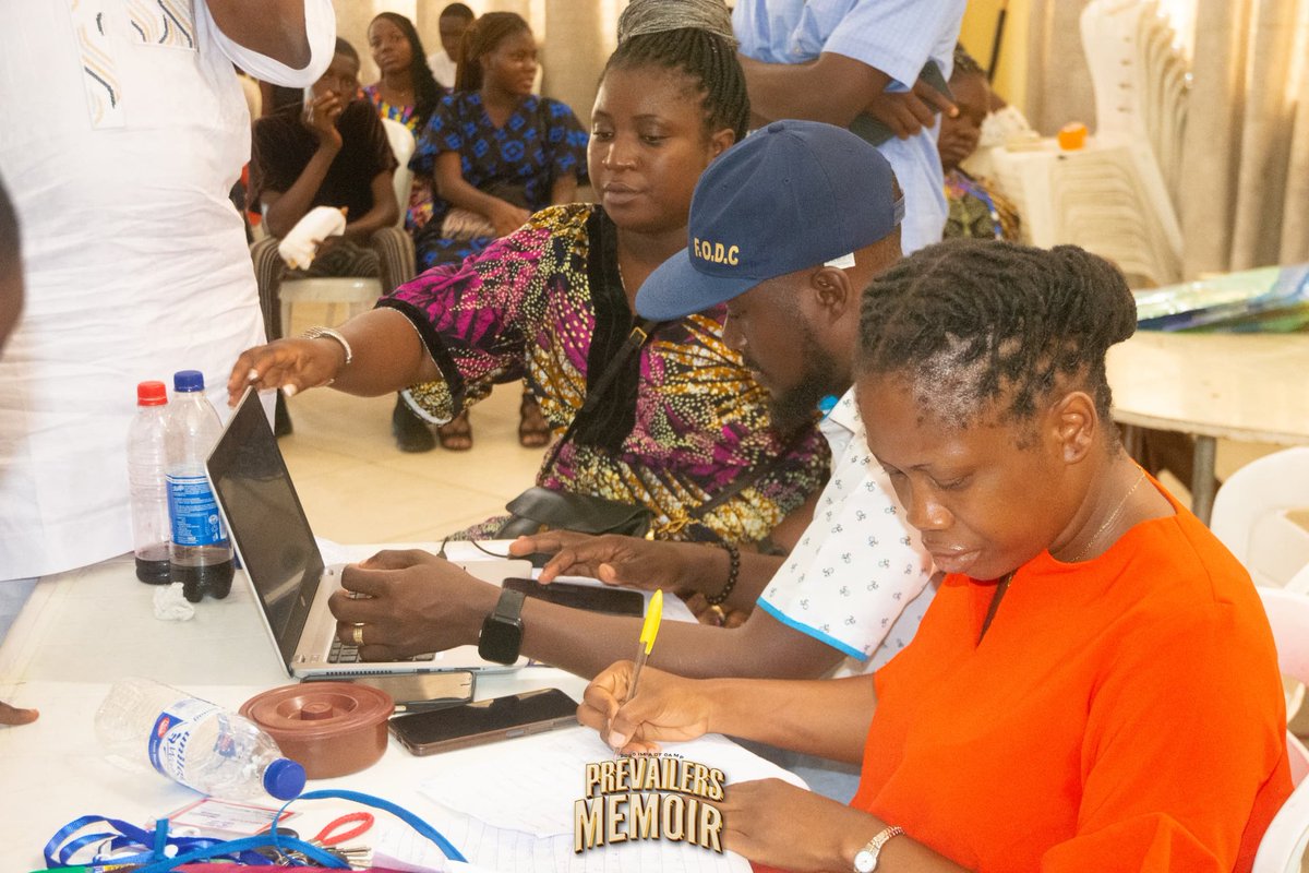 yababaptist's tweet photo. Day One- Registration Impact Camp 2025.....
#YabaBaptistChurch #ChristIsTheAnswer #YbcTeens #PrevailersMemoir #ImpactCamp2025 #Prevailing #Summer #AriseCongress #NigerianBaptistConvention https://t.co/lzt3x8XgEc