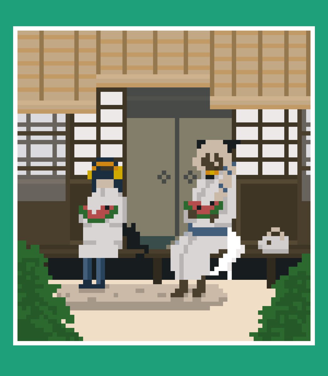 🍉
#pixelart #ドット絵