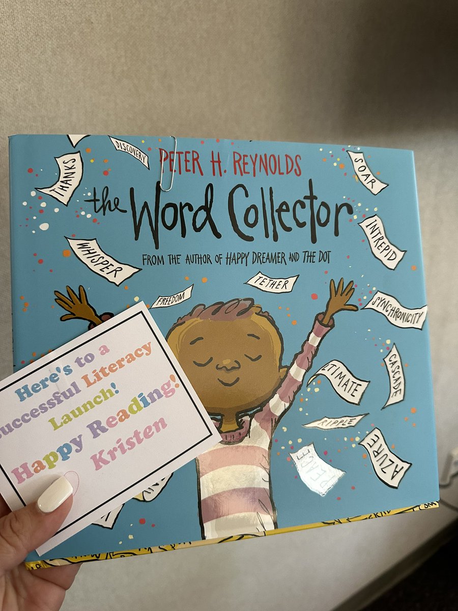 DirectoraDanya's tweet photo. A book + a sweet note = the perfect reminder to Emphasize Relationships 💛
Thank you, @CVUSDLiteracy &amp; Kristen Goodrich, for dropping off The Word Collector today. Literacy builds connections, and so do you. 📚✨
@CajonValleyUSD @NerelWinter @VanessaN_Rocha @BostoniaGlobal https://t.co/kMr3fCMOJM