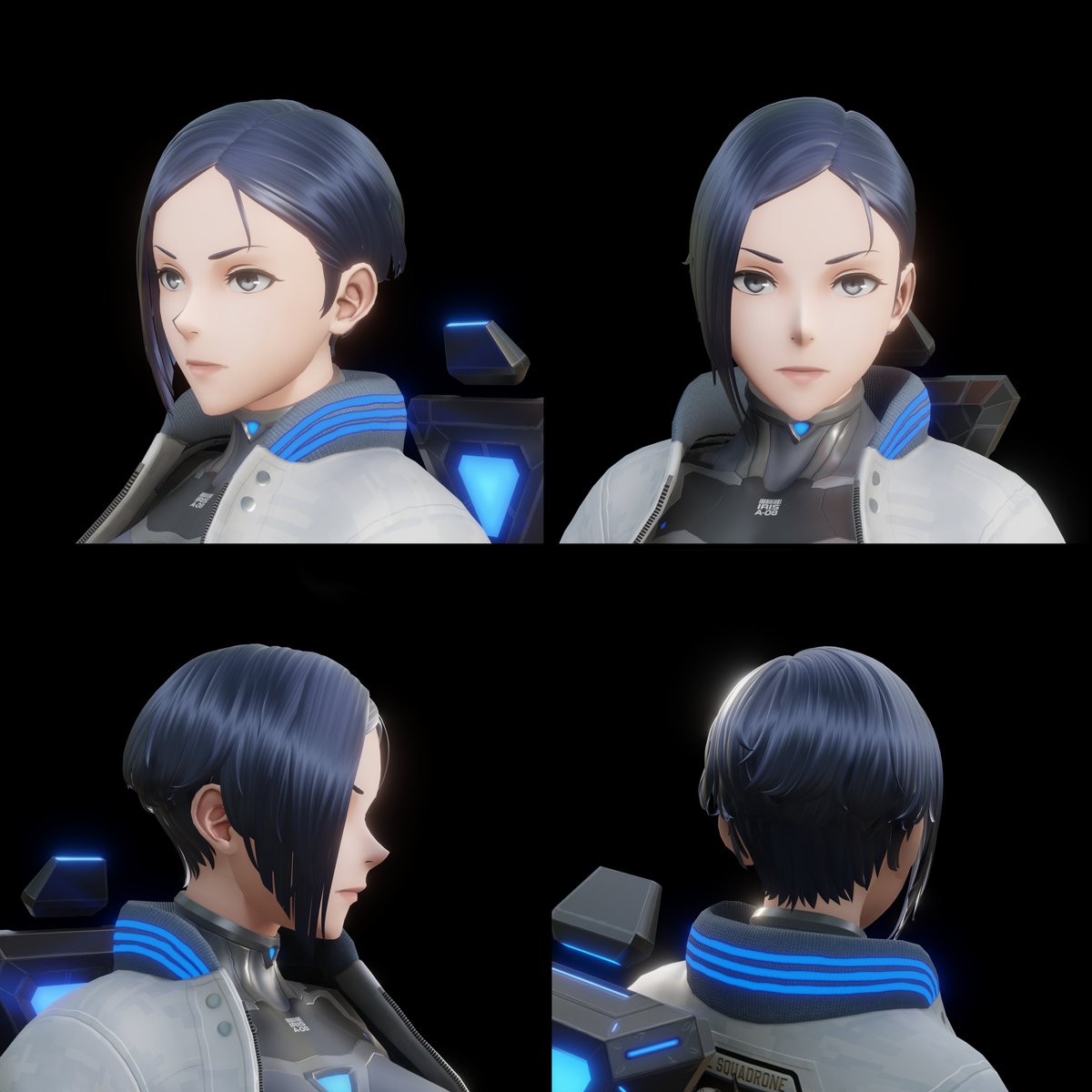 OussamaAzzouzi9's tweet photo. Hello, main character remodel
I always felt like textures lack detail
cell shading in a world with dynamic light so I switched to a more traditional render more detail and keeping the anime aesthetic
#dev #gamedev #indiegame #Developer #blender #character #3d https://t.co/lefsBpSqDp