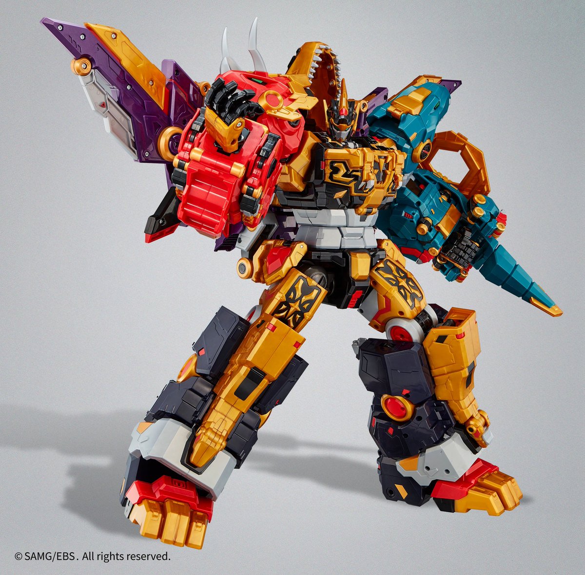 10月新作❗️DINOID WARRIOR ダイノエンペラー Qoo10] TOYTRON ミニ特攻隊/最強恐竜/ダイノイド ウォリ