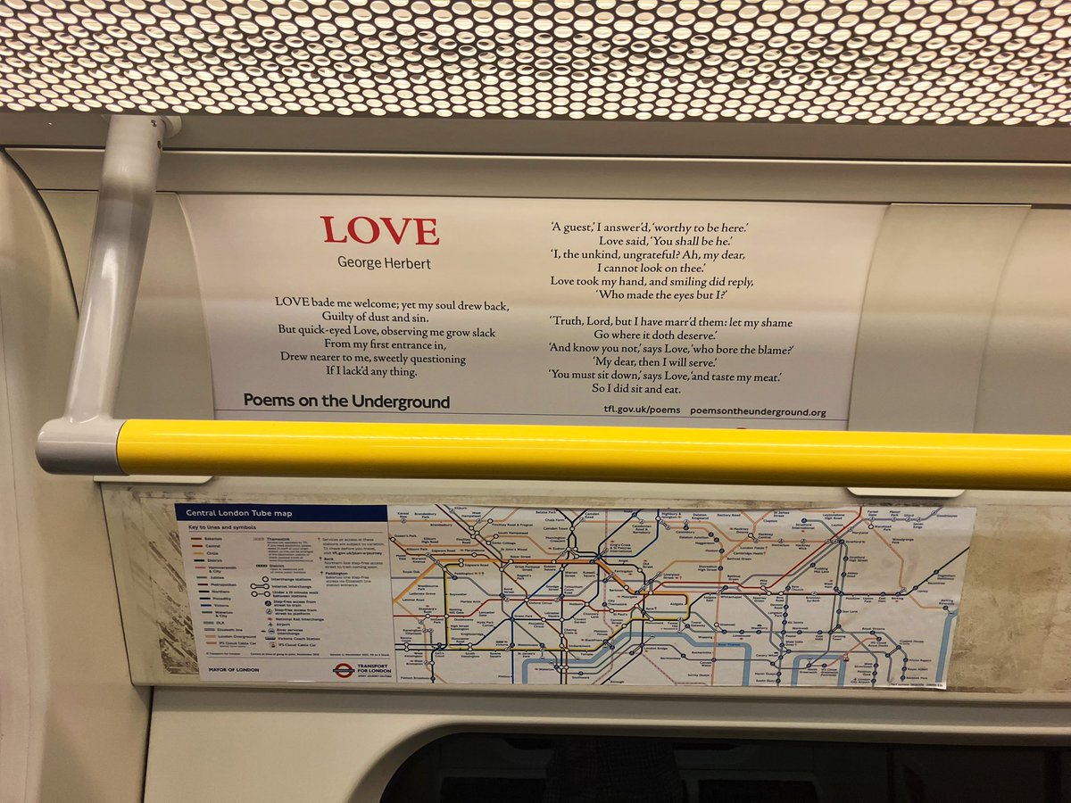 I was slain by this on the tube this summer.