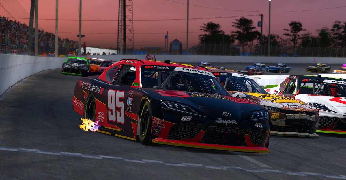 3 for 3 for top 5s this season. Felt really good all race but just didn't have winning pace. Onto the Glen for 82 laps next week🫡
