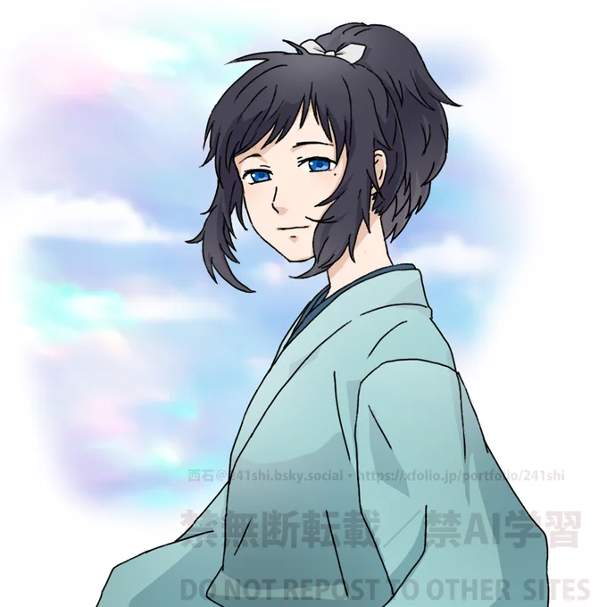 愛しき日々を聞いていたら安定を描きたくなった