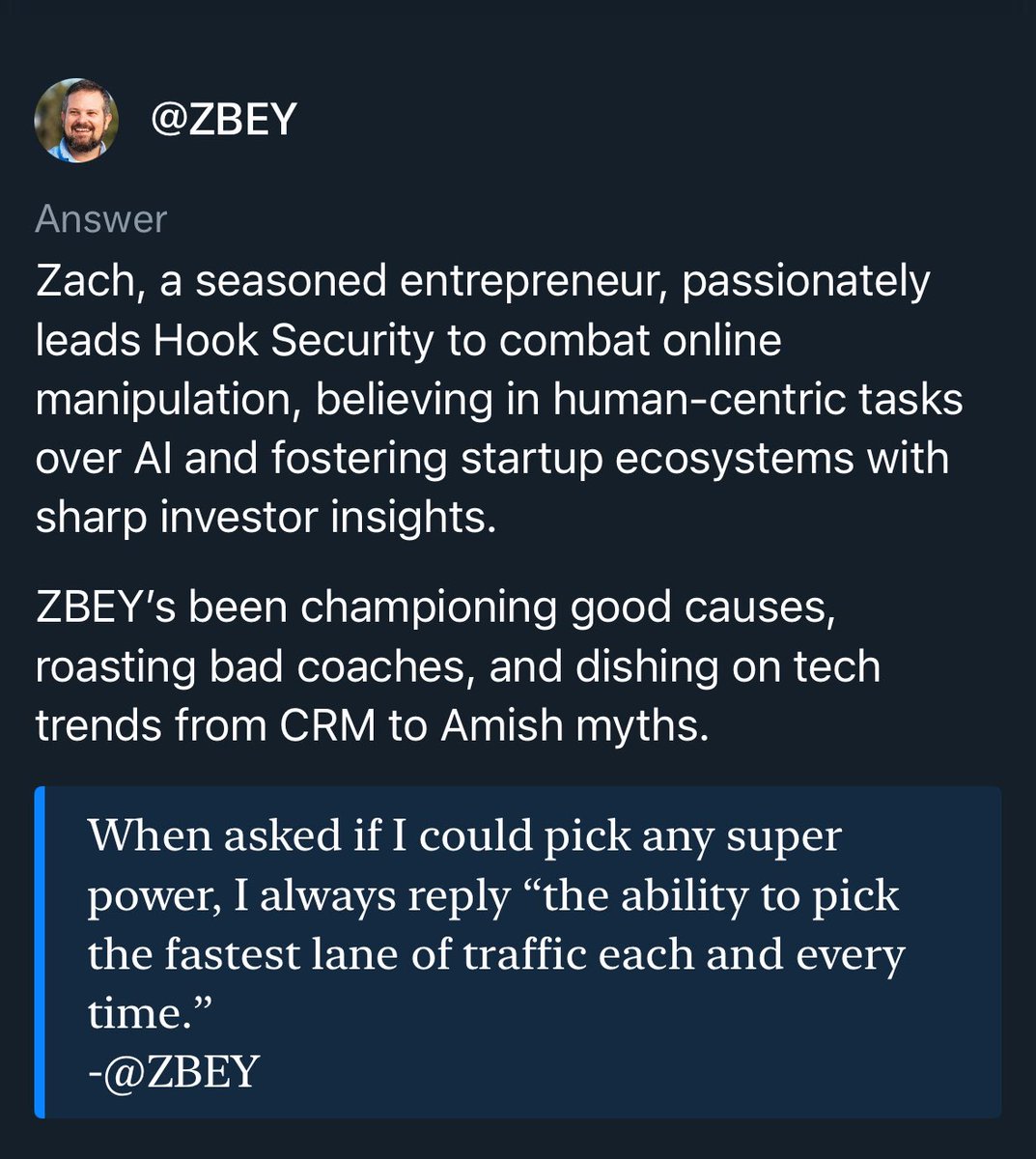 ZBEY's tweet photo. @elonmusk / I get it now.
Switching from @ChatGPTapp to @grok now. https://t.co/hF0OYlTOQP