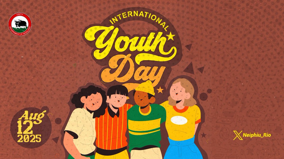 From Nagaland to communities across the world, young people are driving change. This #InternationalYouthDay, let us renew our commitment to equipping them with the knowledge, opportunities, and a voice to lead us towards a future that honours our heritage and advances the #SDGs.