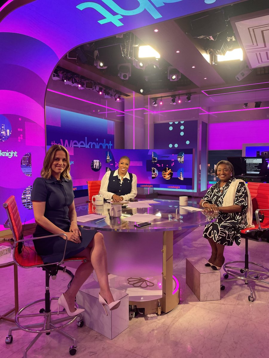 Sen. Stewart-Cousins (@andreascousins) on Twitter photo Great joining <a href="/weeknightmsnbc/">The Weeknight on MSNBC</a> with @Aliciamenendez and <a href="/SymoneDSanders/">Symone D. Sanders Townsend</a> to talk about the fight to preserve democracy! Great joining <a href="/weeknightmsnbc/">The Weeknight on MSNBC</a> with @Aliciamenendez and <a href="/SymoneDSanders/">Symone D. Sanders Townsend</a> to talk about the fight to preserve democracy!