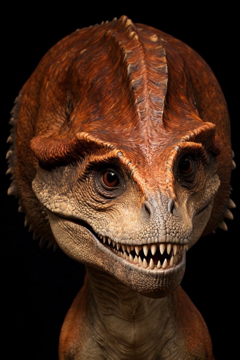 Just woke up in a cold sweat, I need one of you Jungian dream analysis types to tell me why I keep breaking into the dinosaur exhibit and hunted by a pack of whatever this thing is