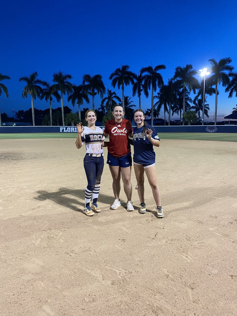 Lily Stone (@lilystone_08) on Twitter photo These past two weeks the <a href="/FAUSoftball/">Florida Atlantic Softball</a> Defensive Academies have been amazing. I’ve been walking away each time with an hour of so many new skills to up my game. I’ve been getting tons of reps, tips, and a workout. I would highly recommend signing up for the next one. Go Owls! 🦉 These past two weeks the <a href="/FAUSoftball/">Florida Atlantic Softball</a> Defensive Academies have been amazing. I’ve been walking away each time with an hour of so many new skills to up my game. I’ve been getting tons of reps, tips, and a workout. I would highly recommend signing up for the next one. Go Owls! 🦉