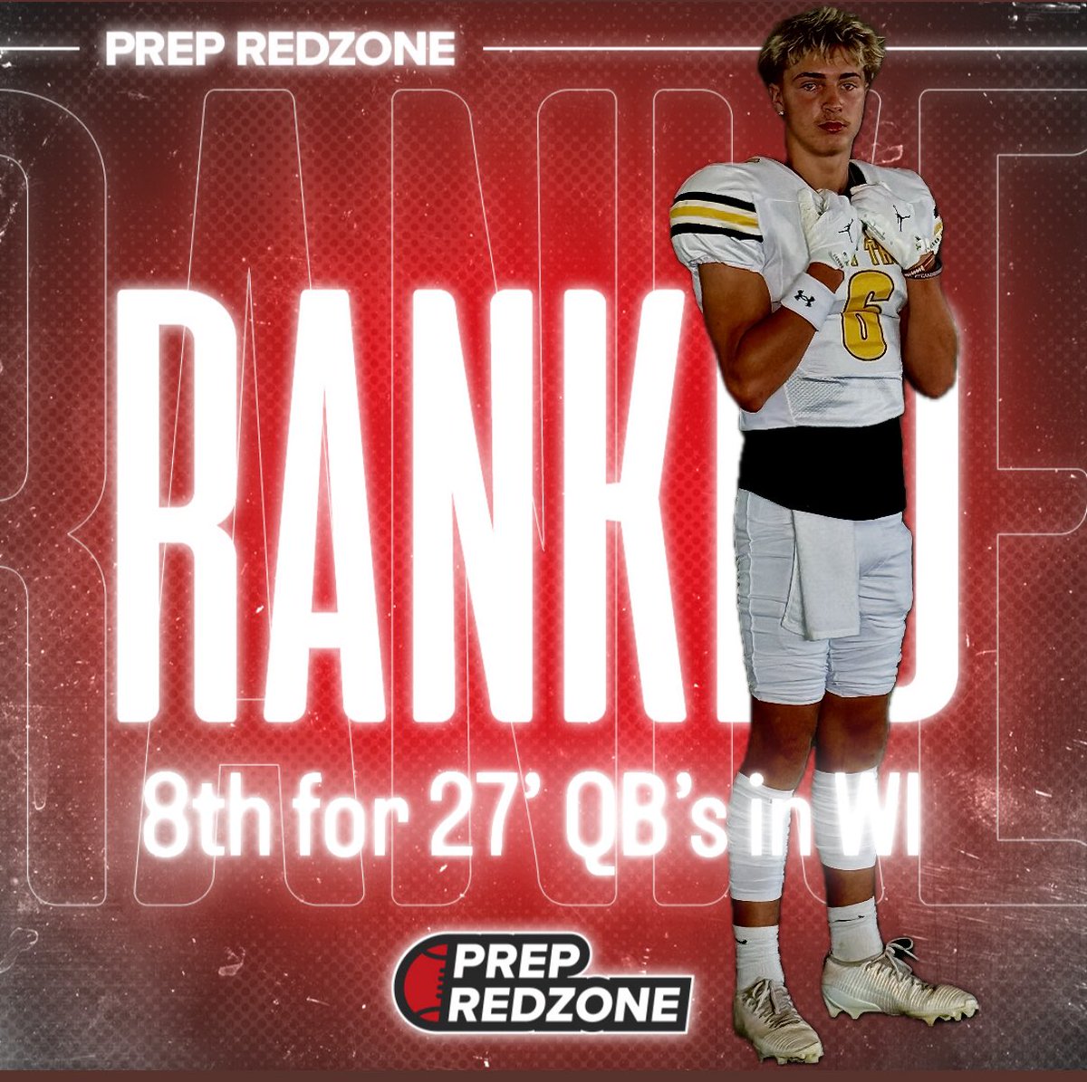 🏈✨ Feeling incredibly grateful to be ranked #8 out of 2027 QBs in Wisconsin! This is just the beginning, though—I'm not settling for anything less than #1.🔥 #ChasingGreatness #NeverSettle <a href="/PrepRedzoneWI/">Prep Redzone Wisconsin</a> <a href="/PrepRedzone/">Prep Redzone 🏈</a> <a href="/MJ_NFLDraft/">Mark Johnson</a> @bennet_schmitz